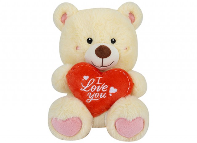 (Mis 3) ORSETTI CON CUORE (I Love
You) Peluche 20cm…x12…x48
